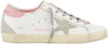 Super-Star Sneaker White & Pink with Silver Star